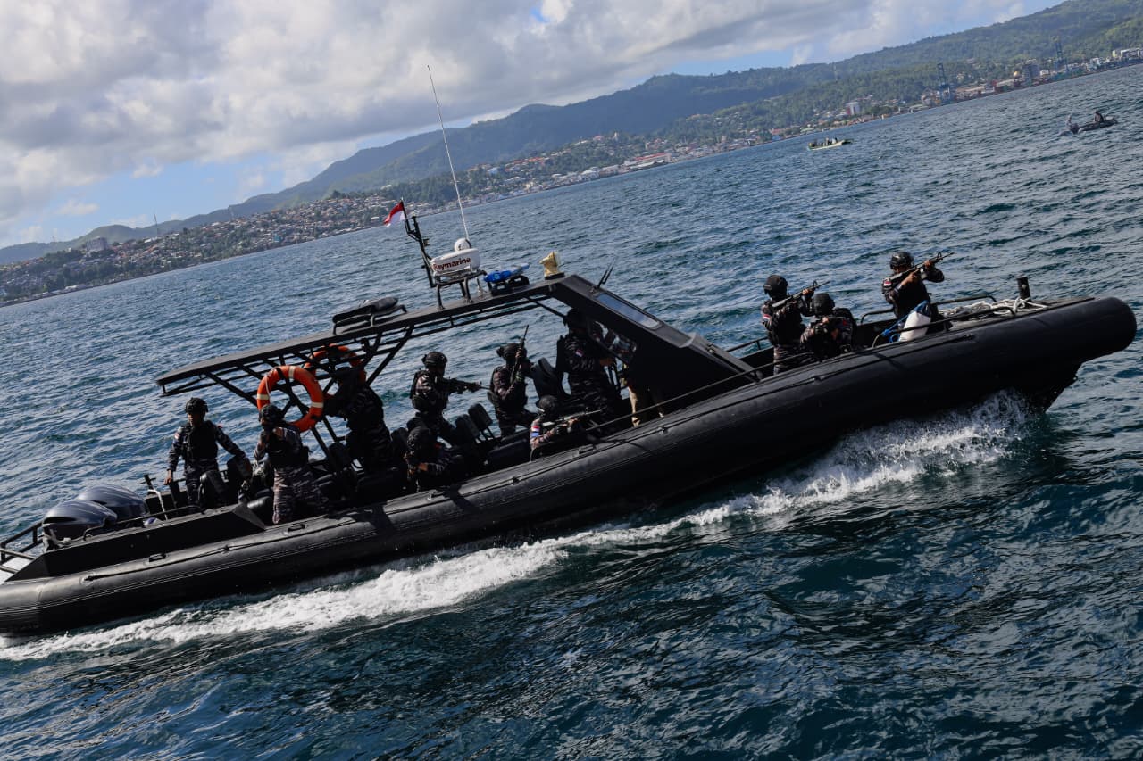 Asah Profesionalisme, Personel Satrol Kodaeral IX Jalani Drill VBSS