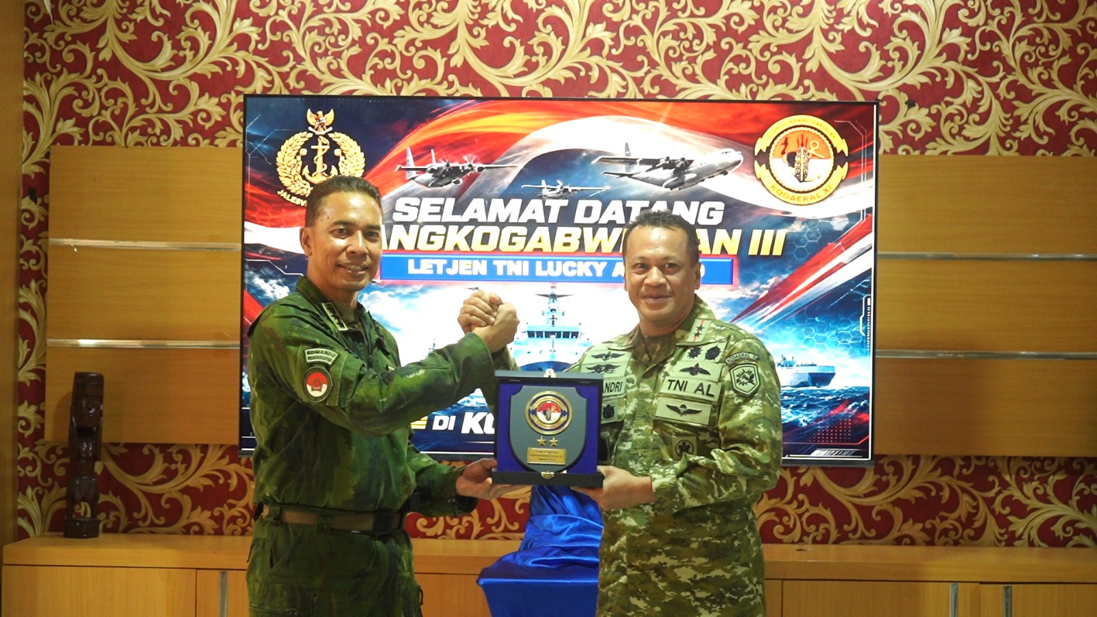 Kodaeral XI Terima Kunjungan Kerja Pangkogabwilhan 