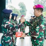 Kodaeral IX Kirim Empat Srikandi TNI AL ke Pangkorpasgat 